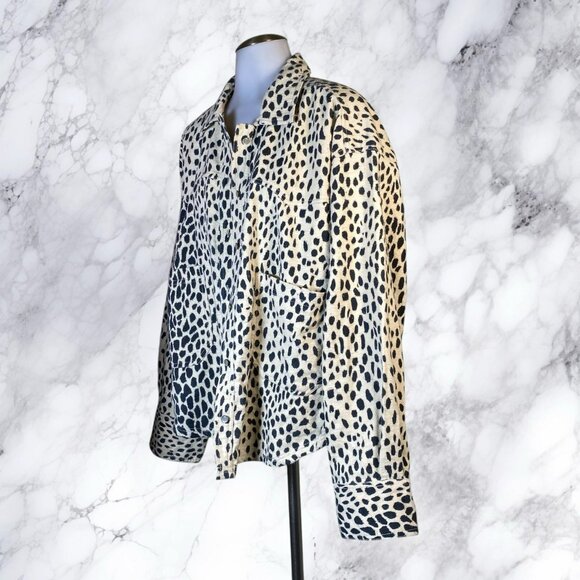 Free People Printed Western Flannel Shirt - Picture 7 of 11